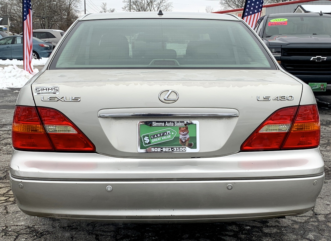 Lexus LS 430 Sedan 2002