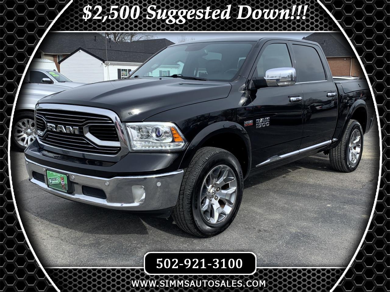 RAM 1500 Longhorn Crew Cab SWB 4WD 2018