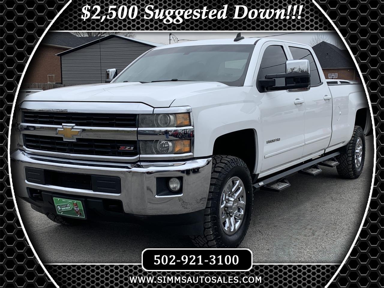 Chevrolet Silverado 2500HD LT Crew Cab Long Box 4WD 2015