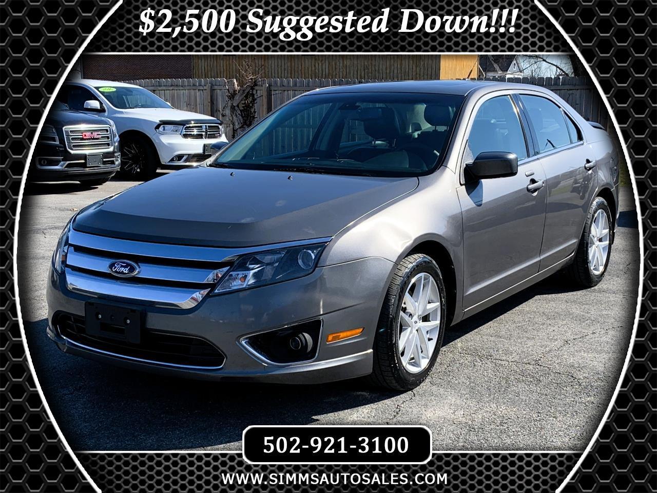Ford Fusion SEL 2012