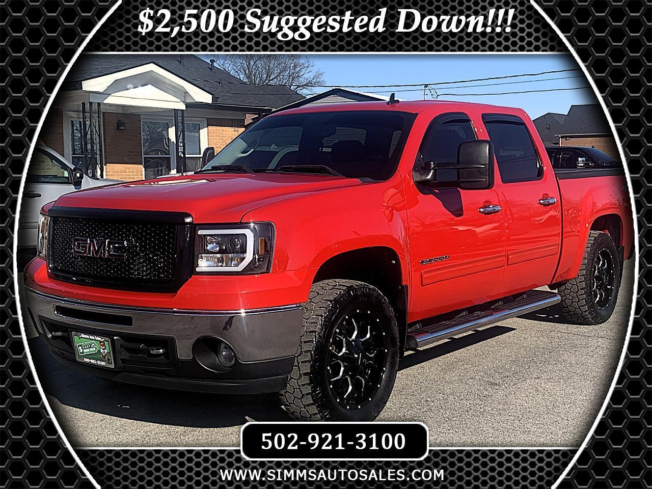 GMC Sierra 1500 SLE Crew Cab 4WD 2012