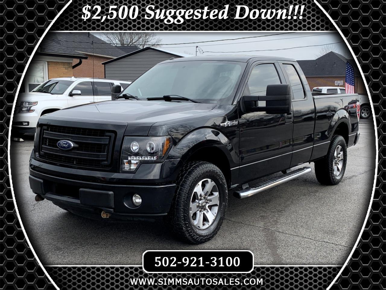 Ford F-150 STX SuperCab 6.5-ft. Bed 4WD 2013