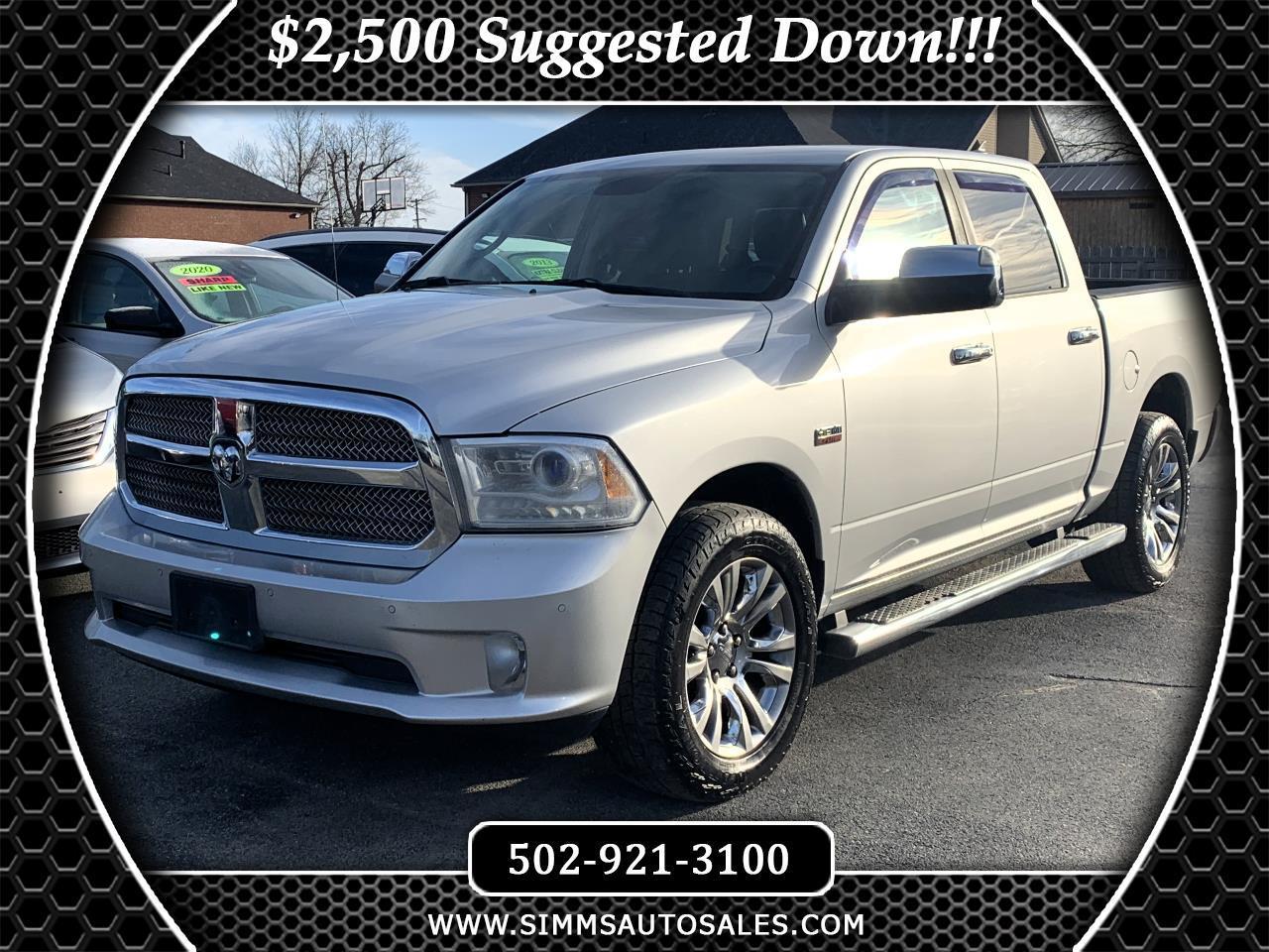 RAM 1500 Laramie Longhorn Edition Crew Cab SWB 4WD 2014