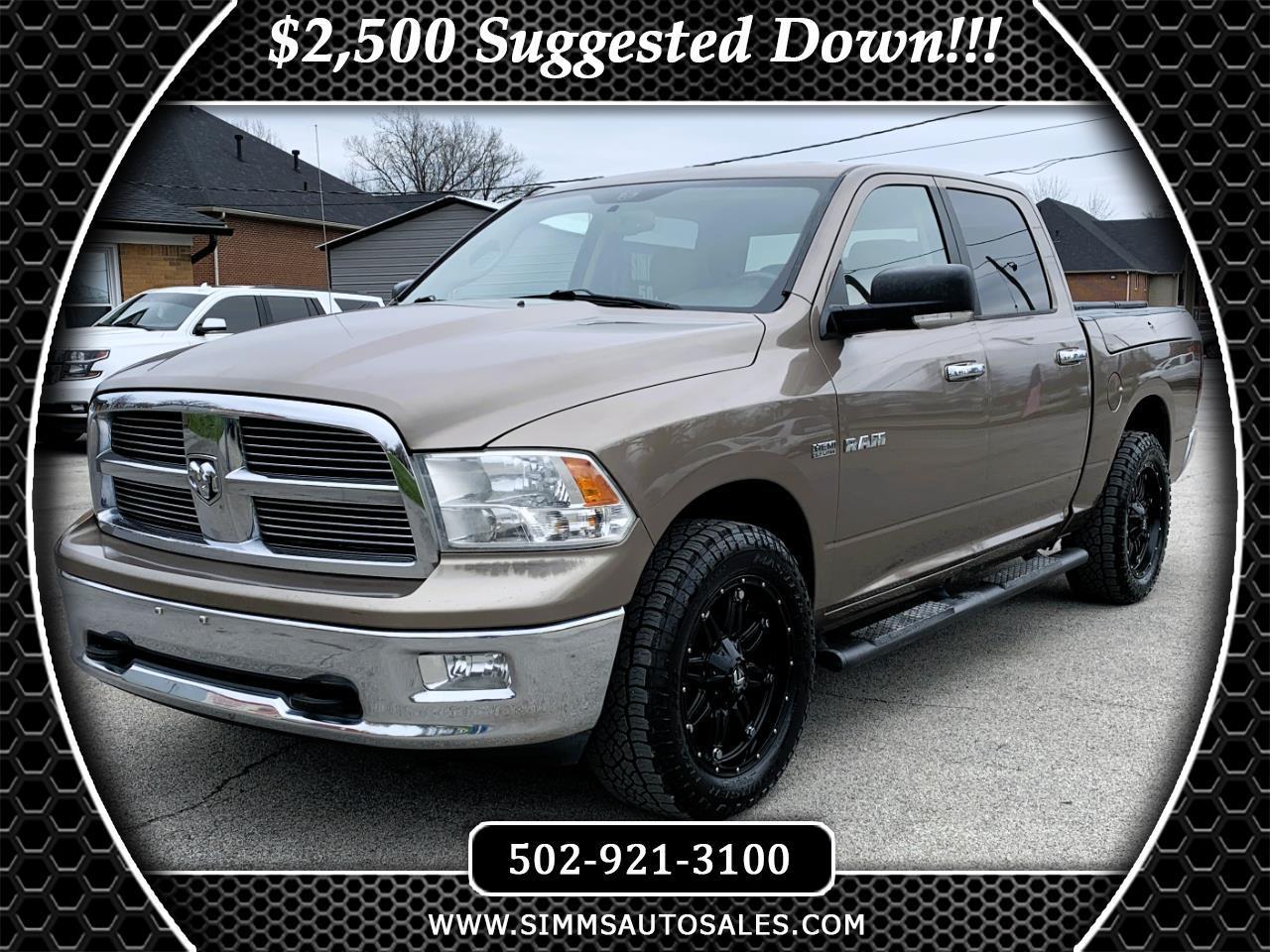 Dodge Ram 1500 SLT Crew Cab 4WD 2009