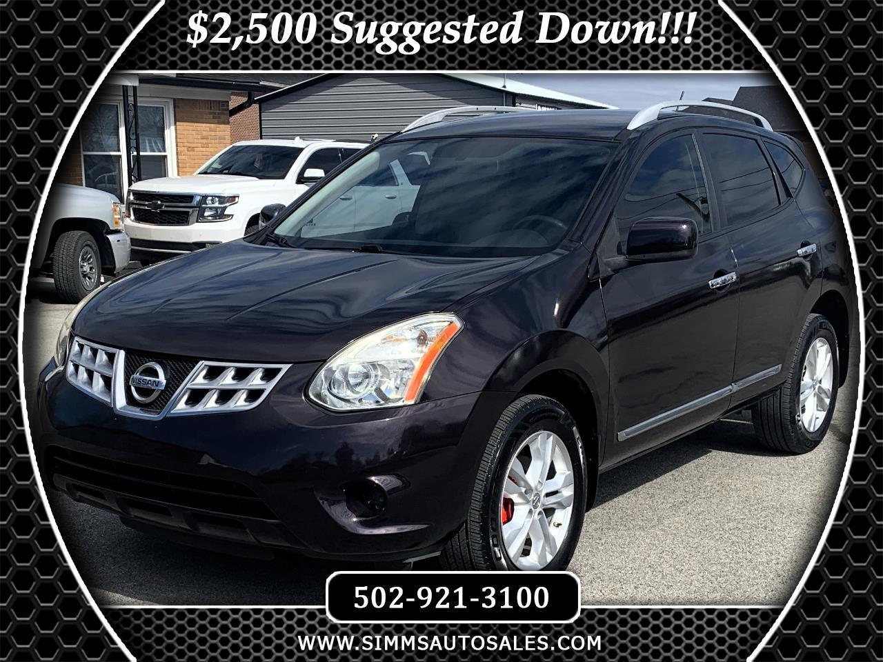 Nissan Rogue SV 2WD 2013