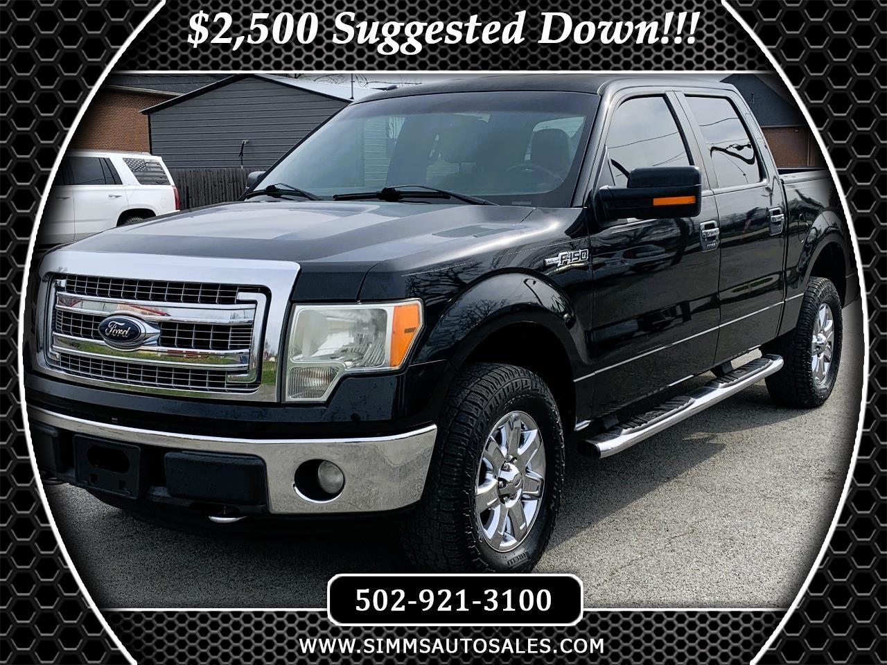 2013 Ford F-150 XLT SuperCrew 6.5-ft. Bed 4WD