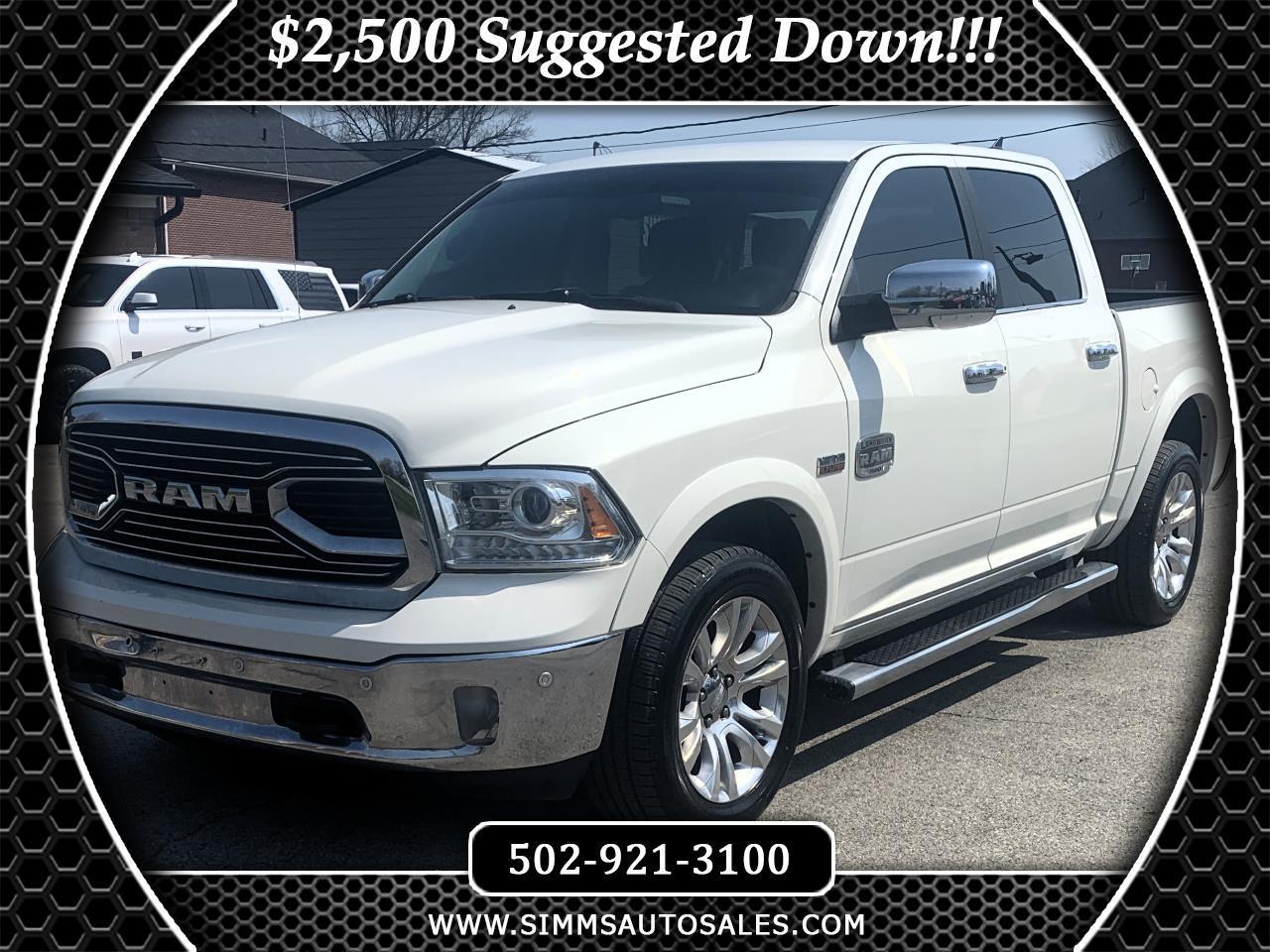 RAM 1500 Laramie Longhorn Edition Crew Cab SWB 4WD 2017