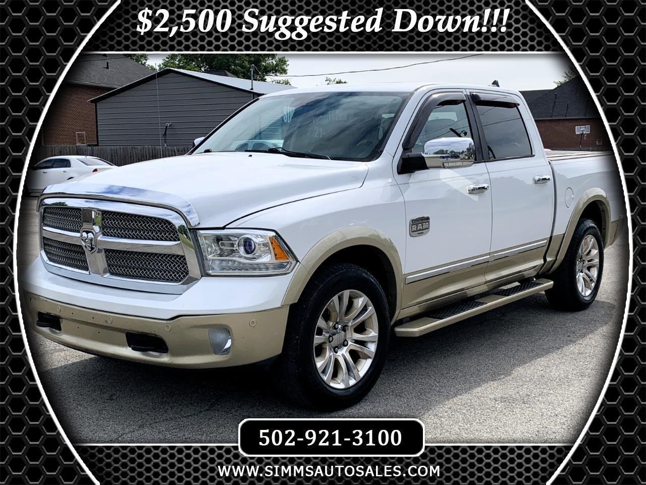 RAM 1500 Laramie Longhorn Edition Crew Cab SWB 4WD 2014