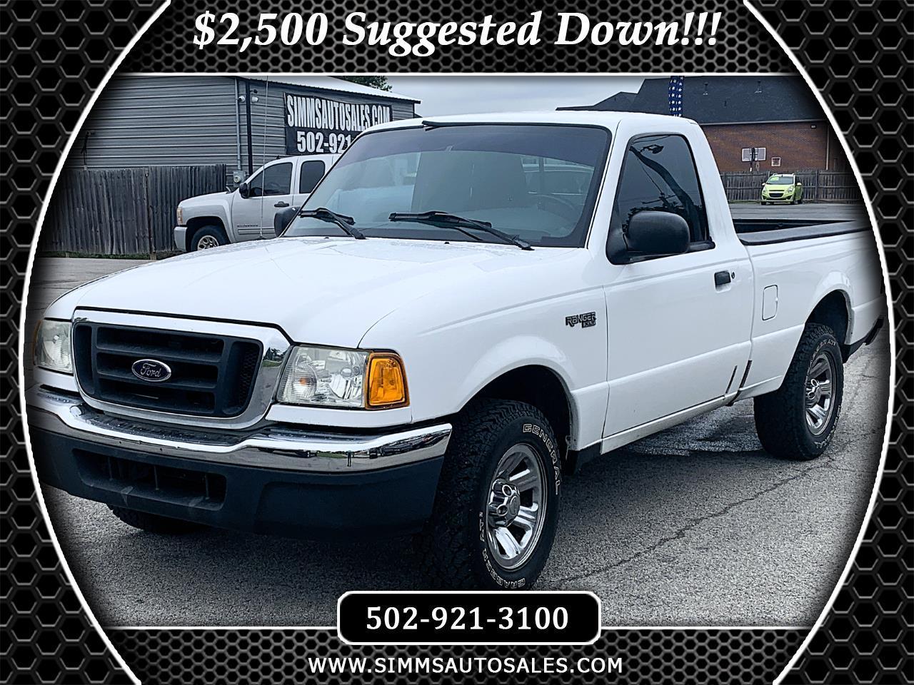 Ford Ranger XLT Long Bed 2WD 2004