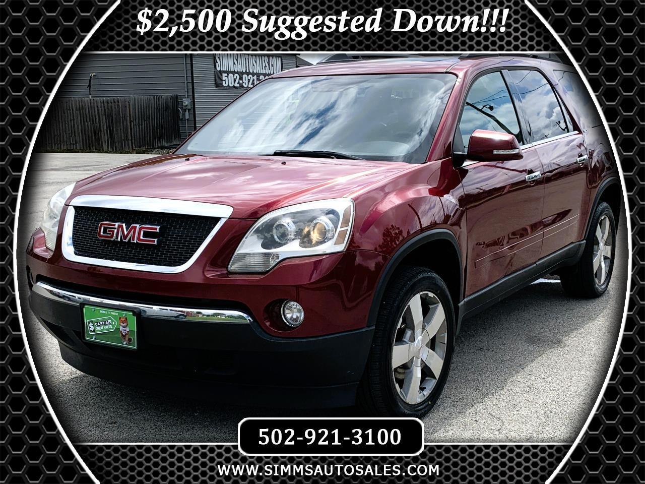 GMC Acadia SLT-1 FWD 2011