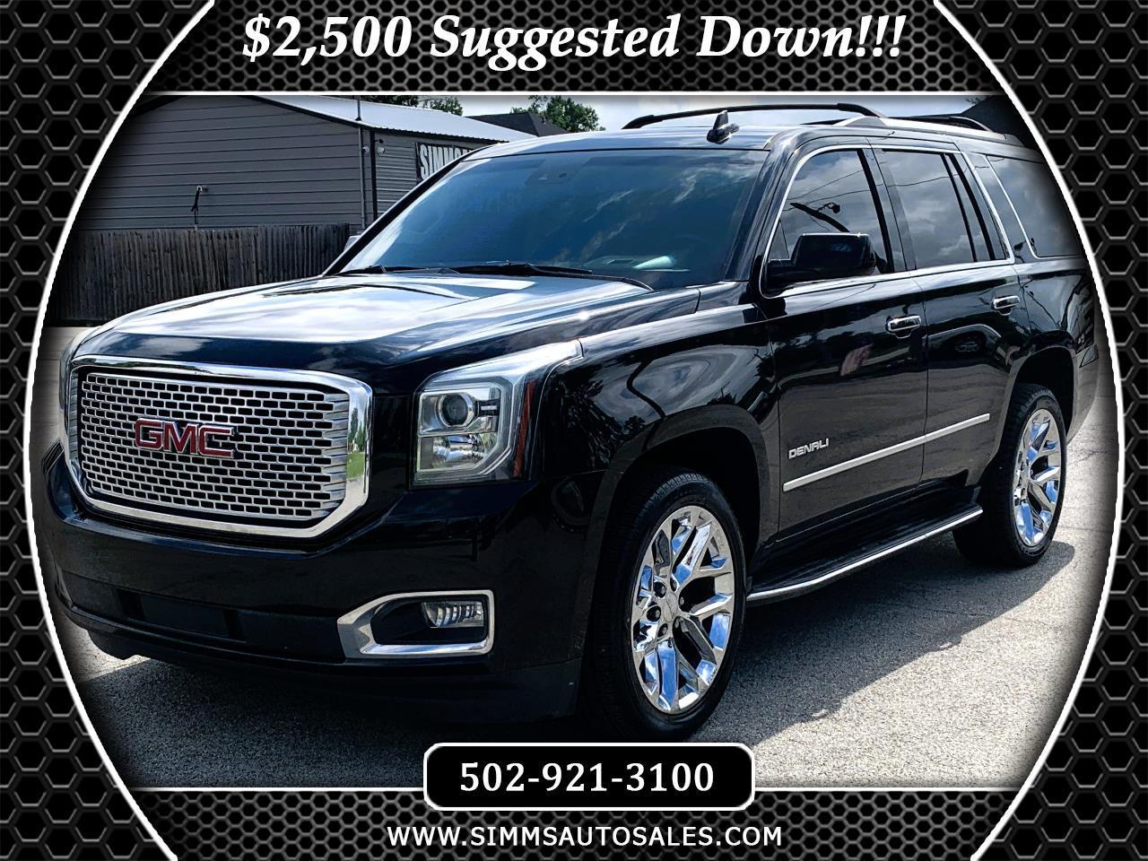 GMC Yukon Denali 4WD 2016