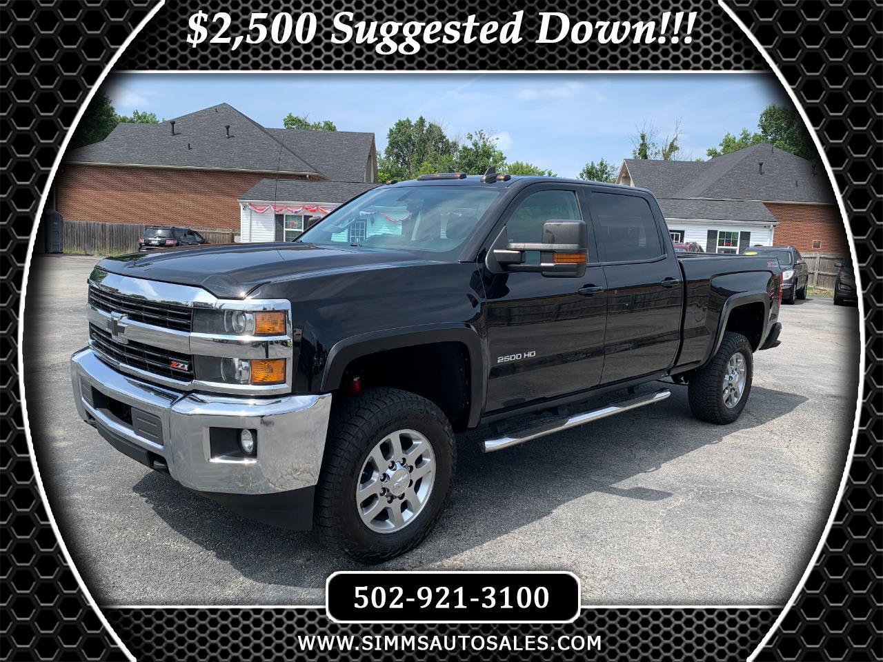 Chevrolet Silverado 2500HD LT Crew Cab Long Box 4WD 2015