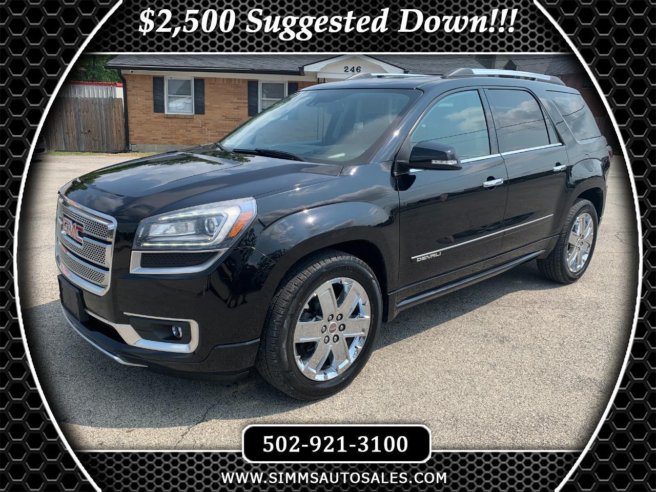 GMC Acadia Denali AWD 2016