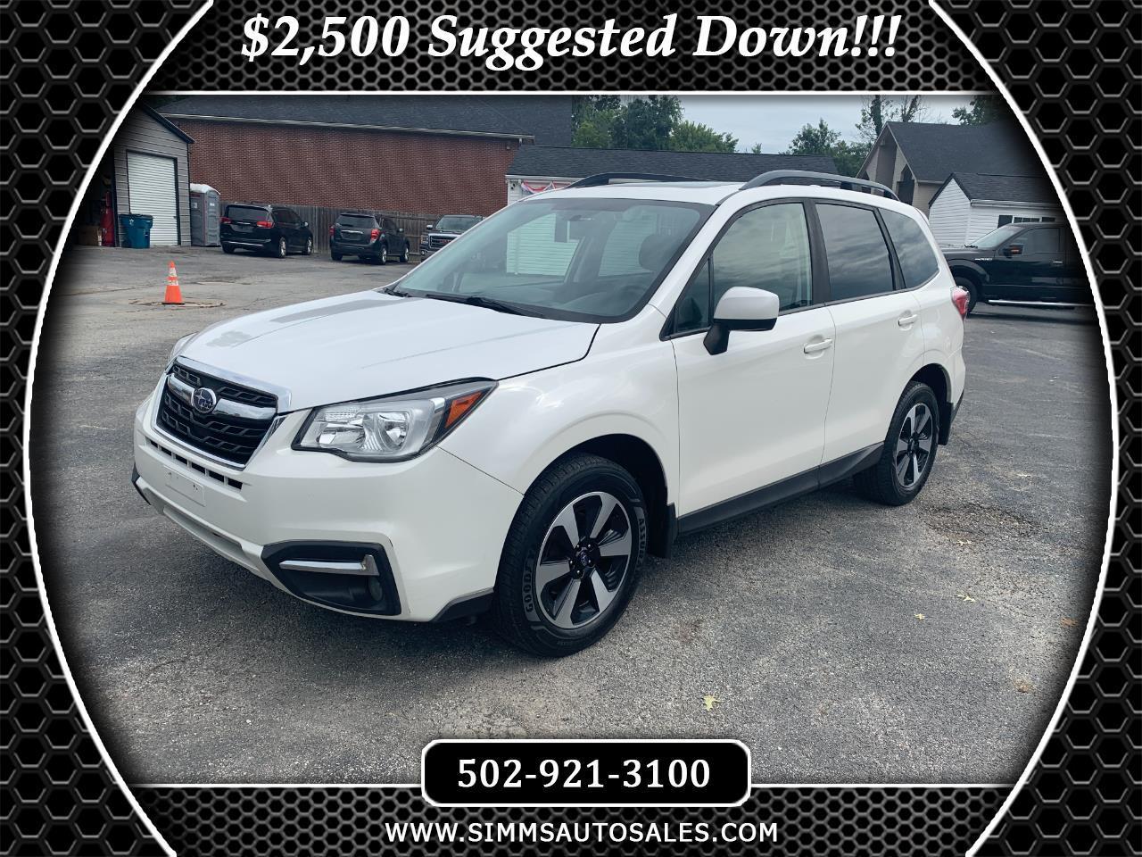 Subaru Forester 2.5i Premium PZEV CVT 2017