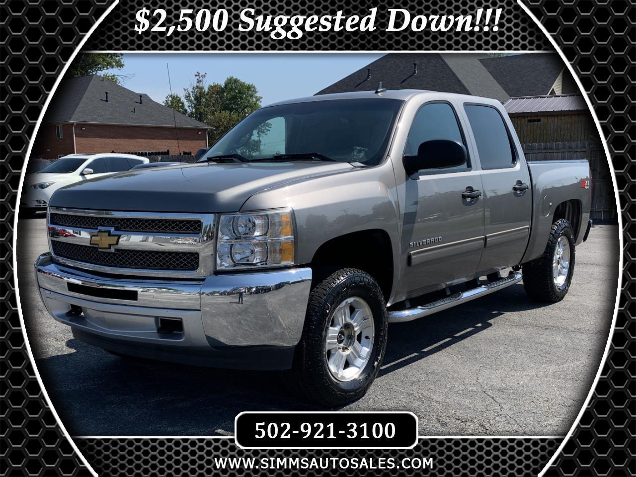 Chevrolet Silverado 1500 LT Crew Cab 4WD 2013