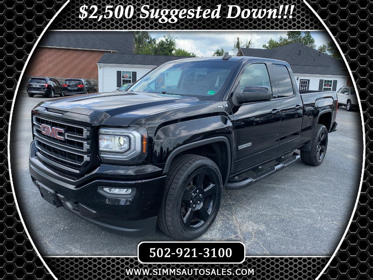 GMC Sierra 1500 Base Double Cab 4WD 2019