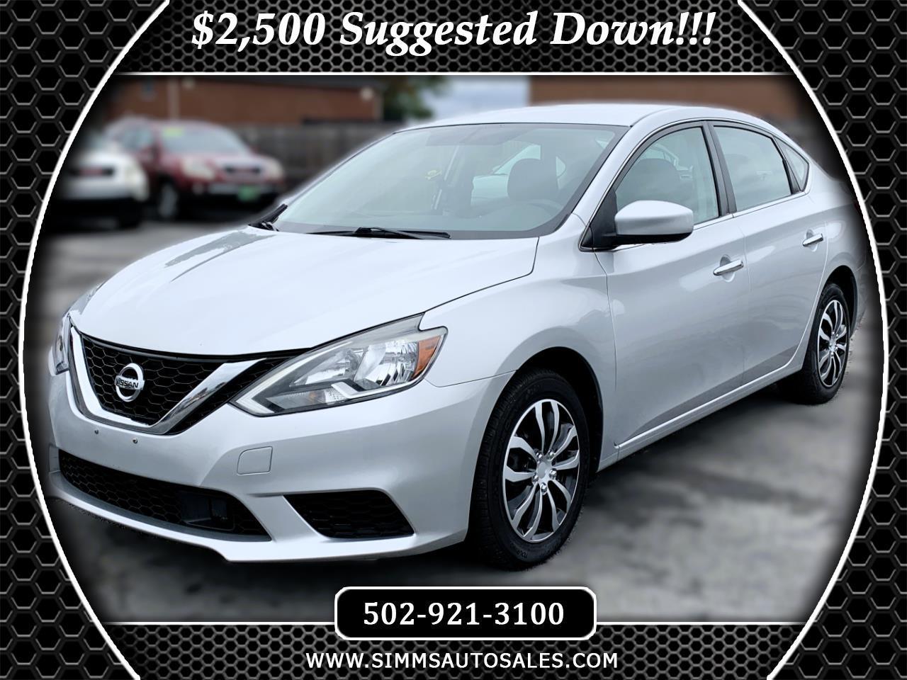 Nissan Sentra S CVT 2019