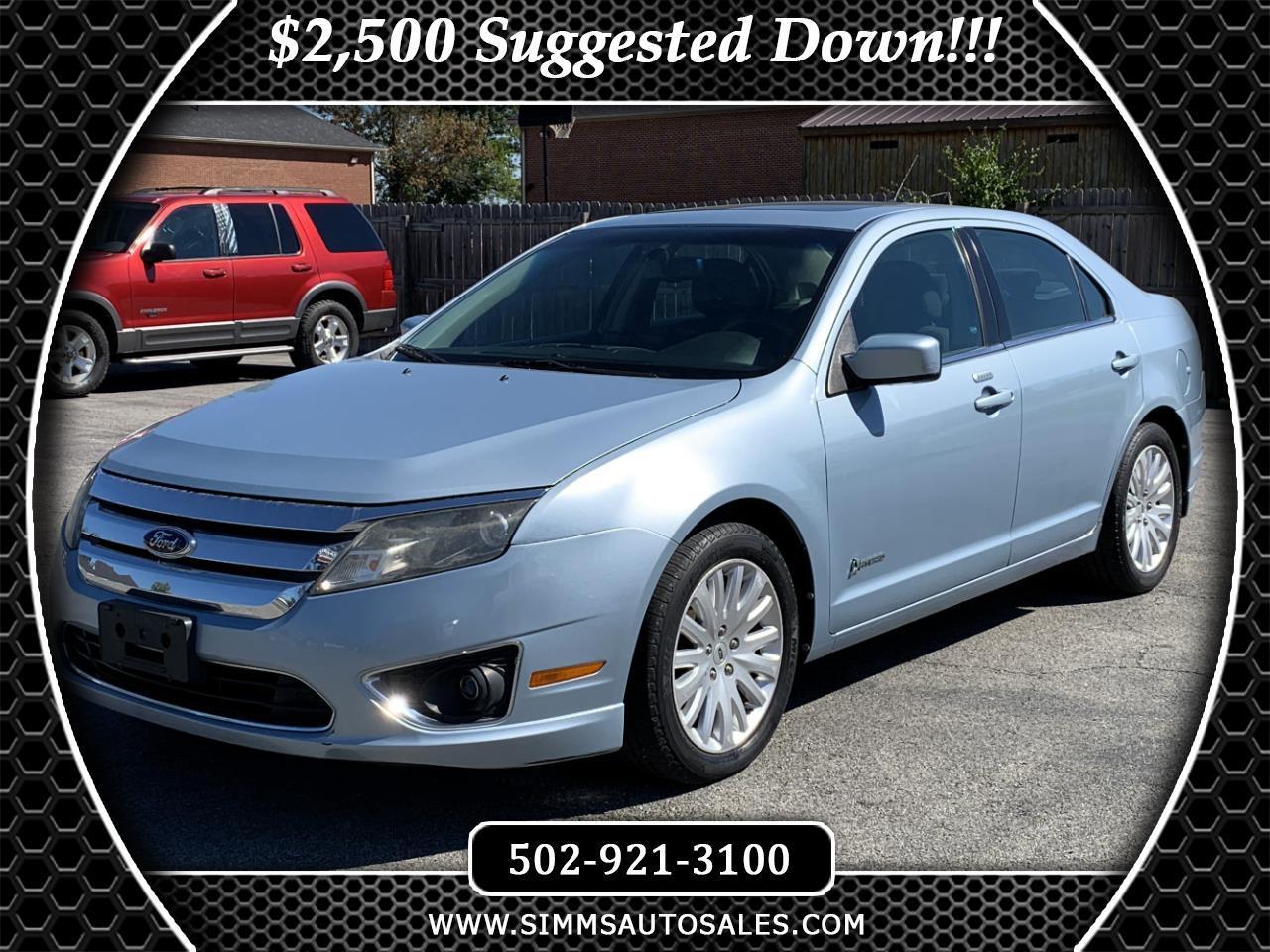 2010 Ford Fusion Hybrid Sedan