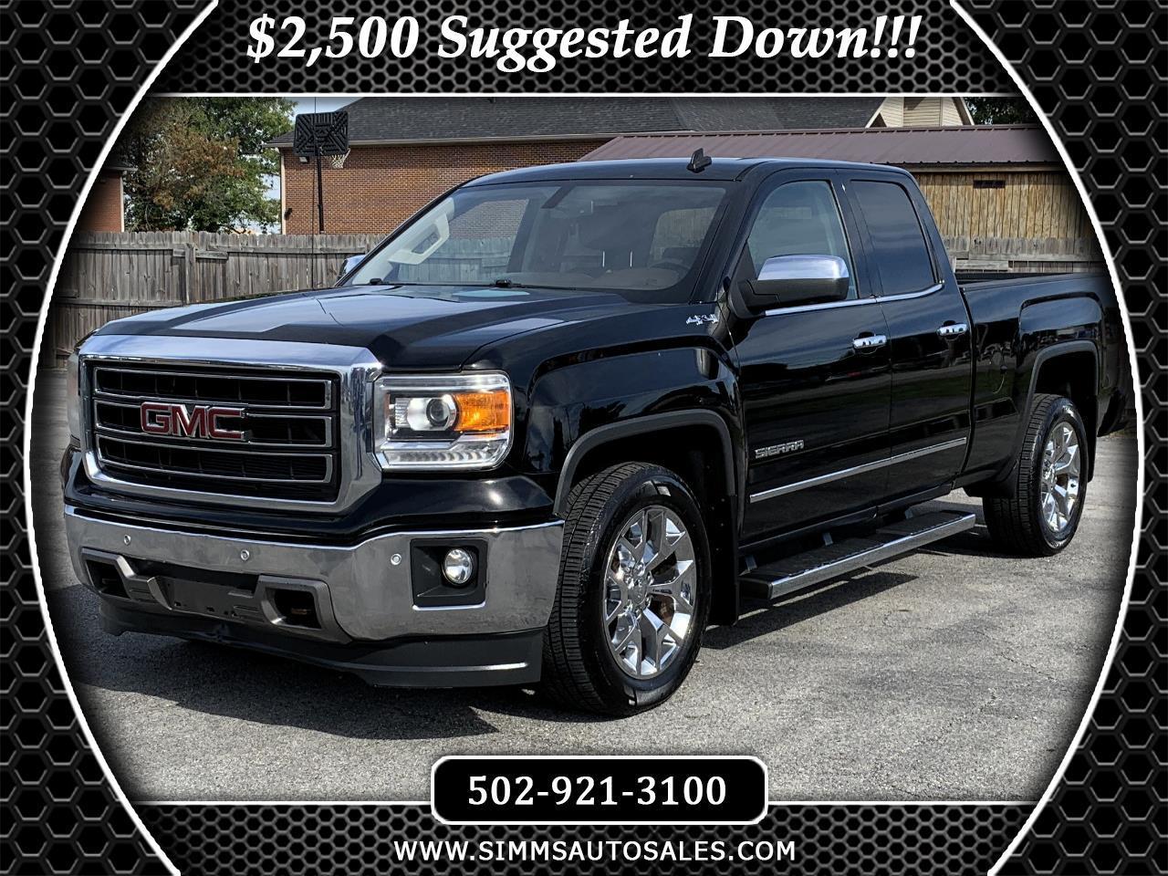 2014 GMC Sierra 1500 SLT Ext. Cab 4WD
