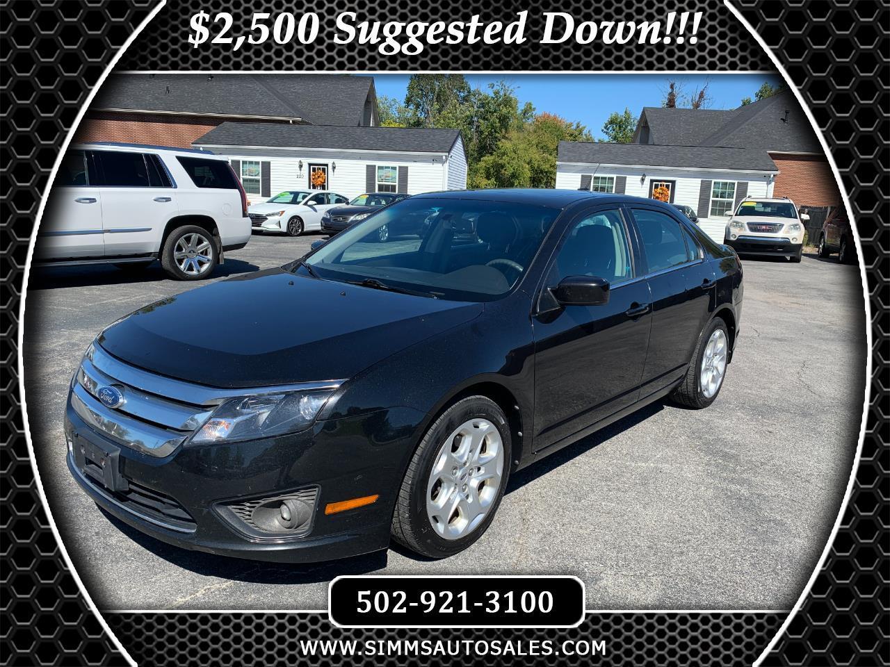 Ford Fusion I4 SE 2011