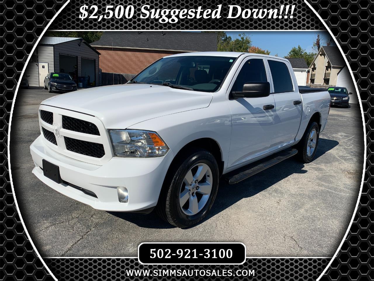 RAM 1500 Tradesman Crew Cab SWB 4WD 2015