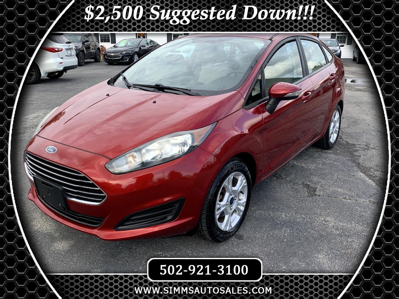 Ford Fiesta SE Sedan 2015