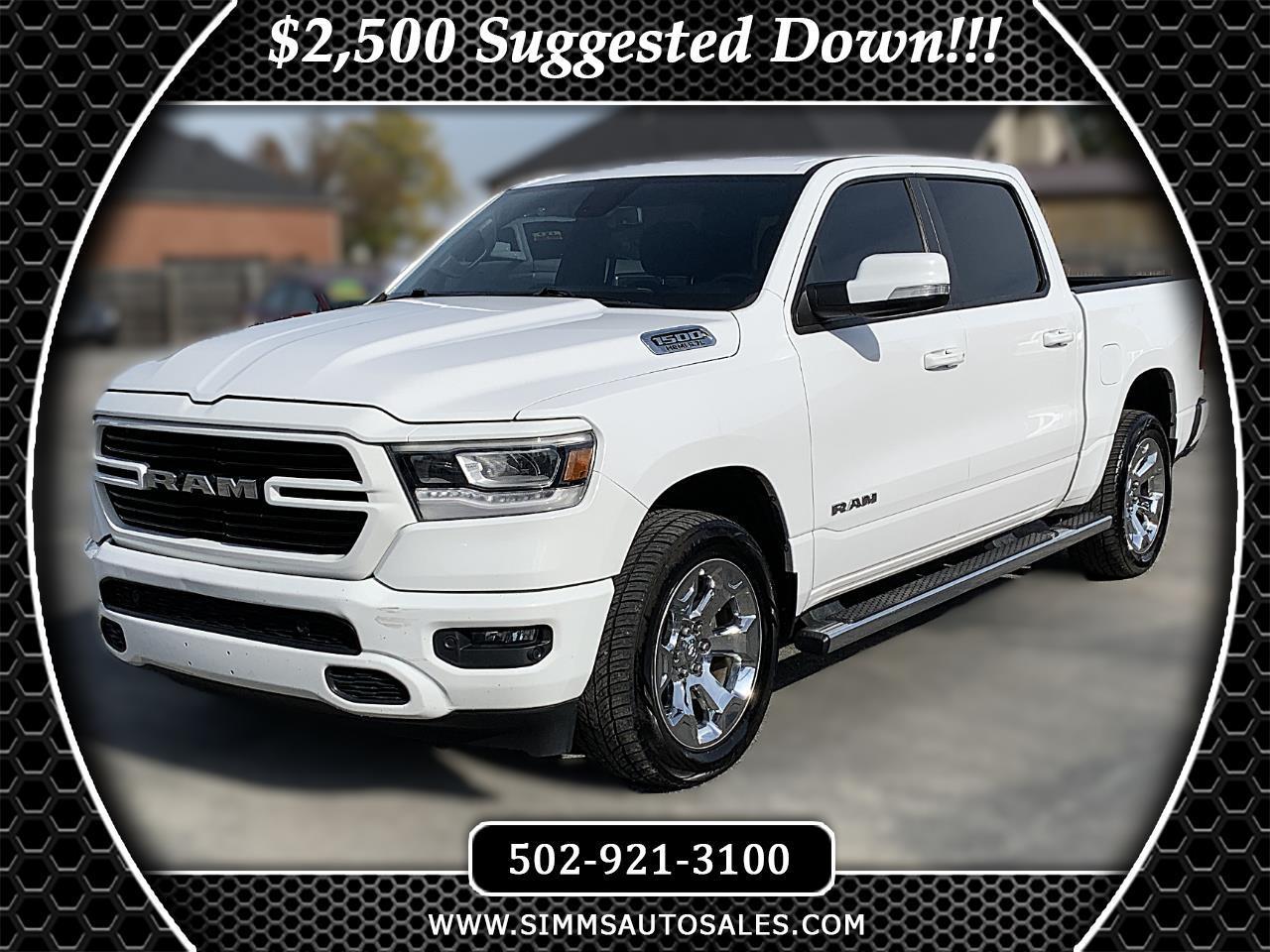 RAM 1500 Big Horn Crew Cab SWB 4WD 2019