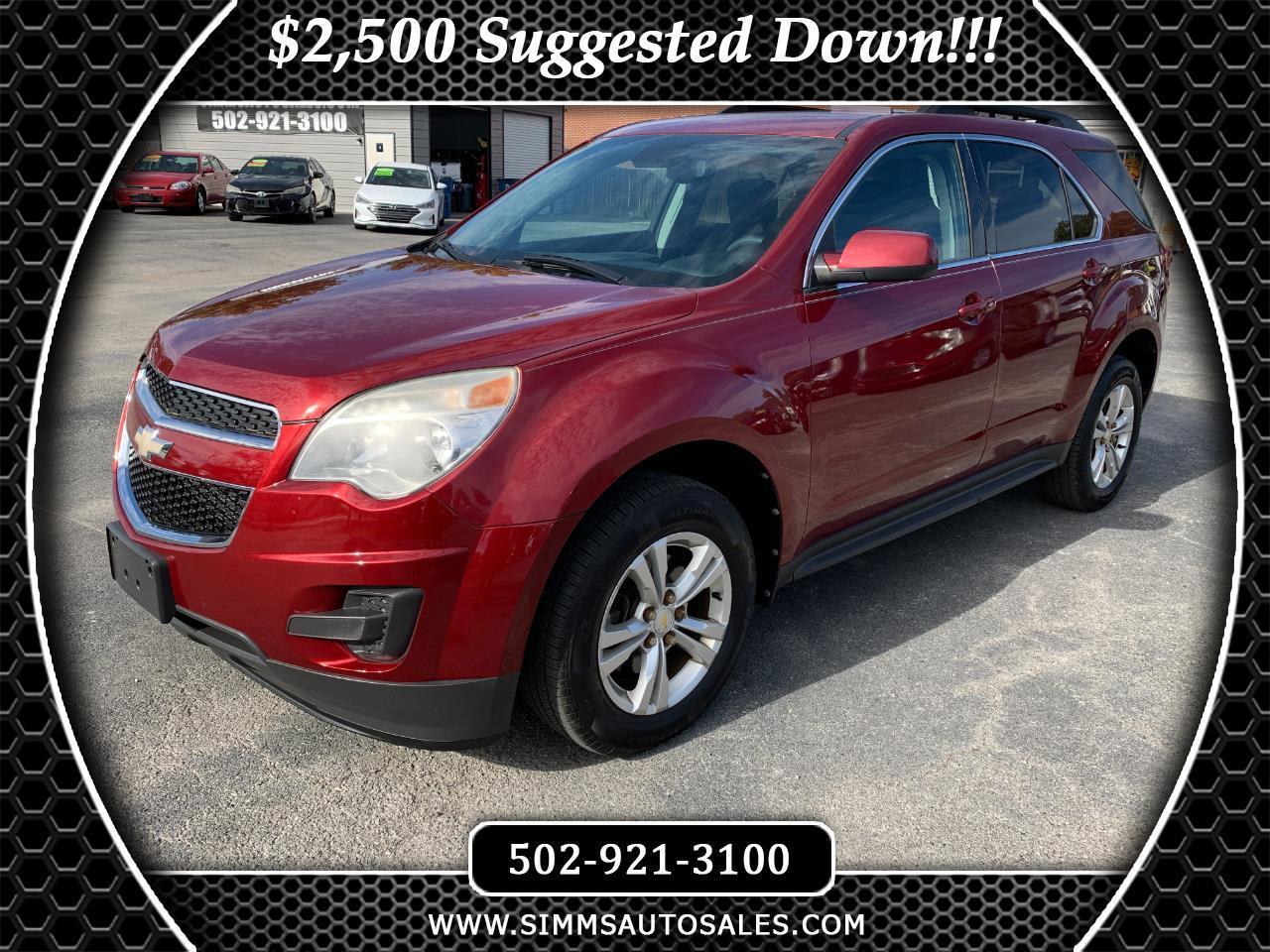 Chevrolet Equinox 1LT 2WD 2012