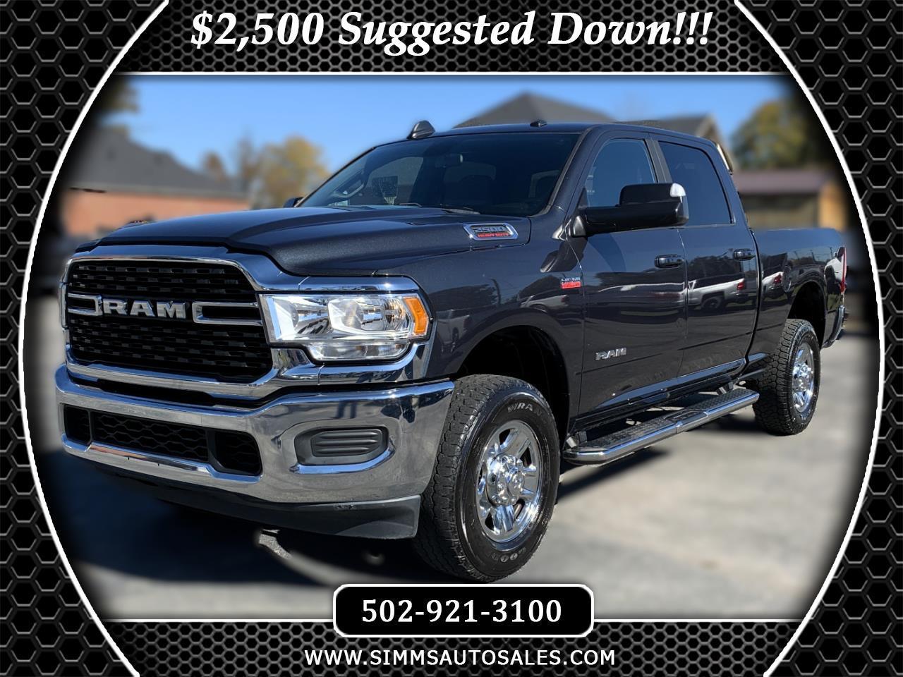 RAM 2500 Tradesman Crew Cab SWB 4WD 2022
