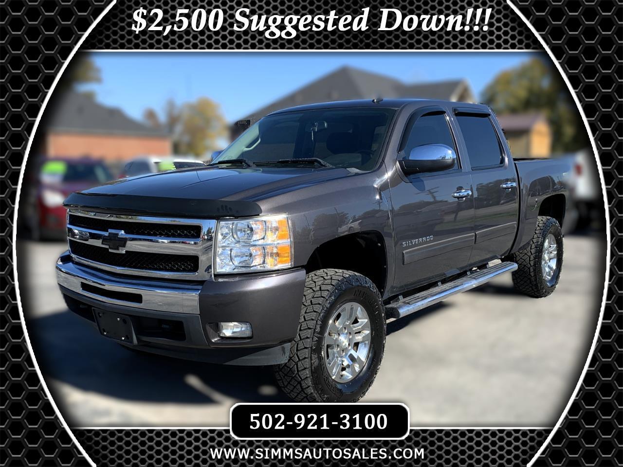 Chevrolet Silverado 1500 LT Crew Cab 4WD 2011
