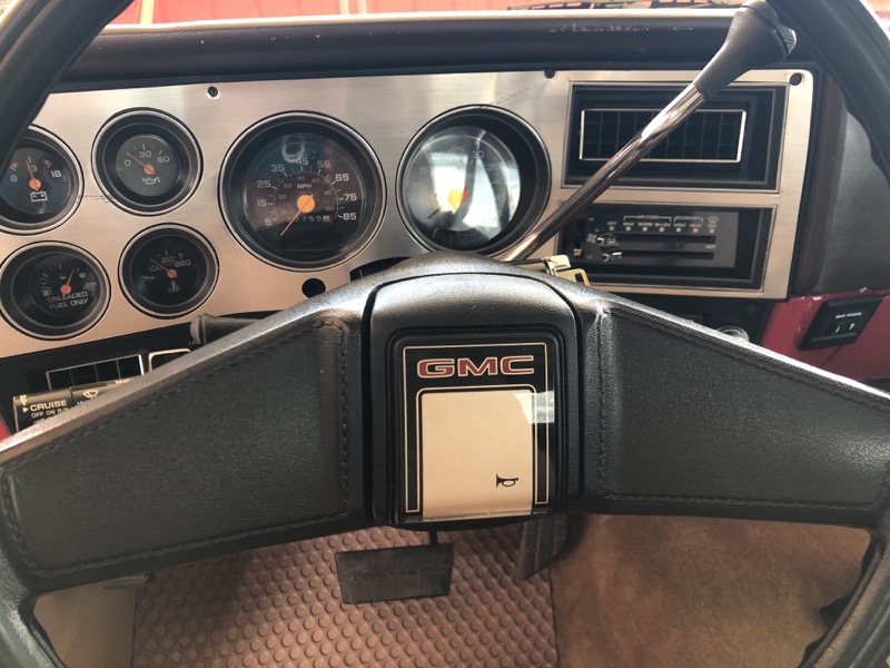 GMC Jimmy C/K 1500 Sierra 4WD 1985