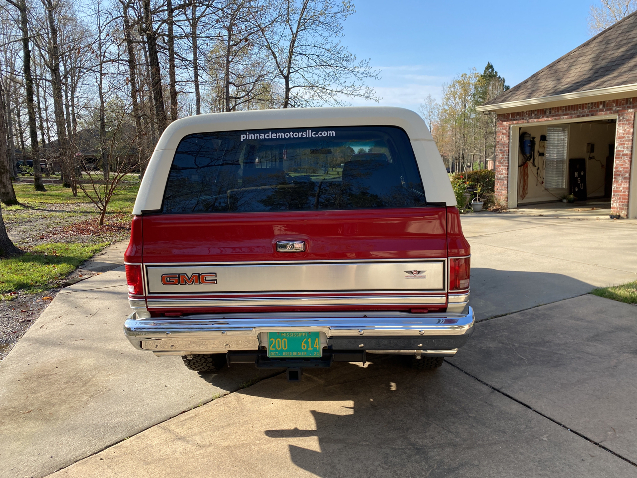 GMC Jimmy C/K 1500 Sierra 4WD 1985
