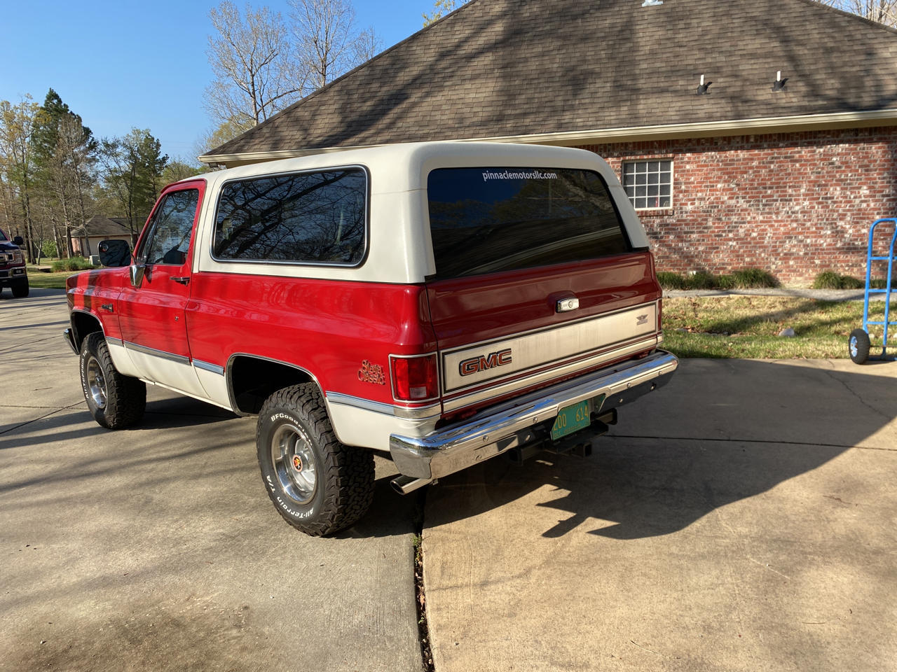 GMC Jimmy C/K 1500 Sierra 4WD 1985