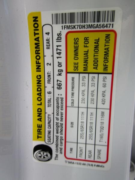 Ford Explorer XLT RWD 2021