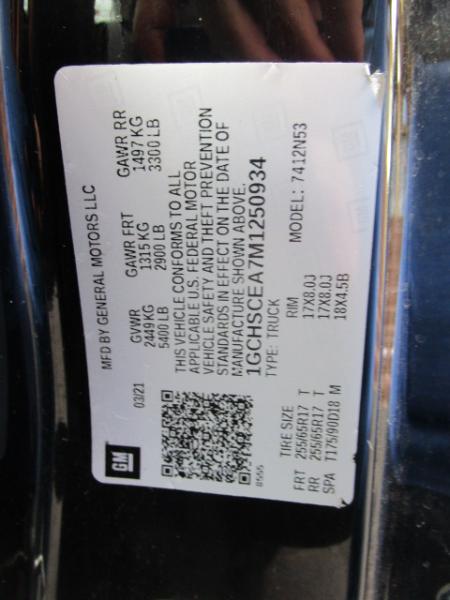 Chevrolet Colorado 2WD Ext Cab 128" LT 2021