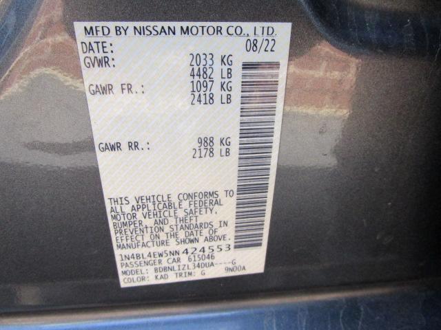 Nissan Altima 2.5 SL AWD Sedan 2022