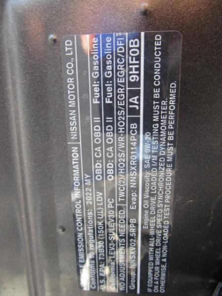 Nissan Altima 2.5 SL AWD Sedan 2022