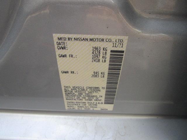 Nissan Altima 2.5 SV Sedan 2022