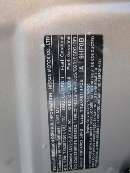 Nissan Altima 2.5 SV Sedan 2022