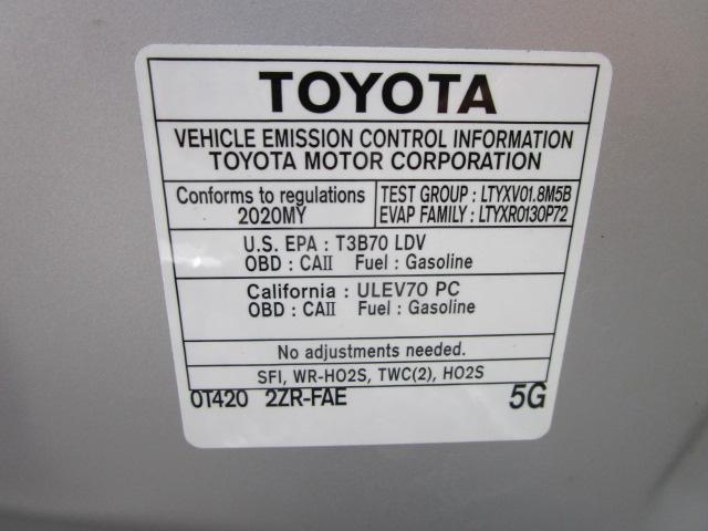 Toyota Corolla L CVT (Natl) 2020