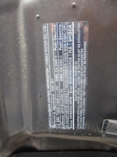 Nissan Altima 2.5 SV Sedan 2021