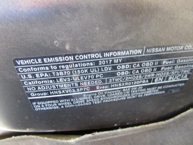 Nissan Murano 2017.5 AWD Platinum 2017