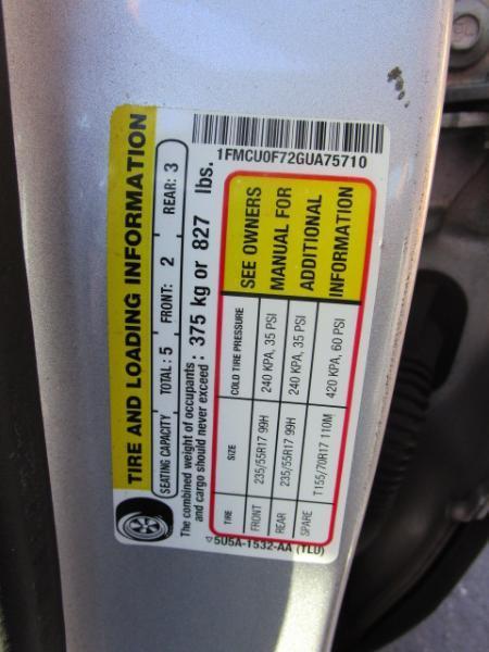 Ford Escape FWD 4dr S 2016