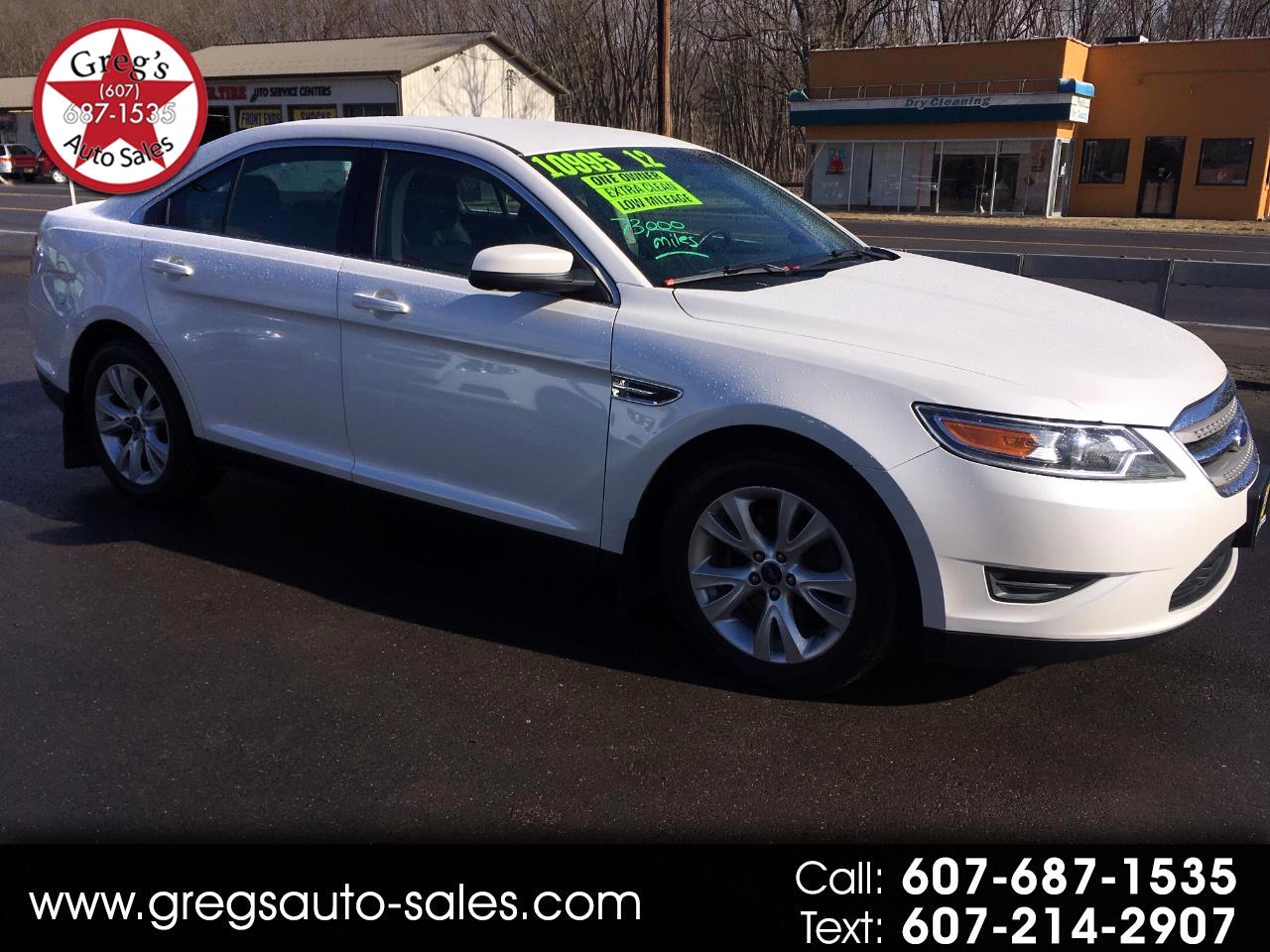 Used 2012 Ford Taurus 4dr Sdn SEL FWD for Sale in Owego NY 13827 Greg's