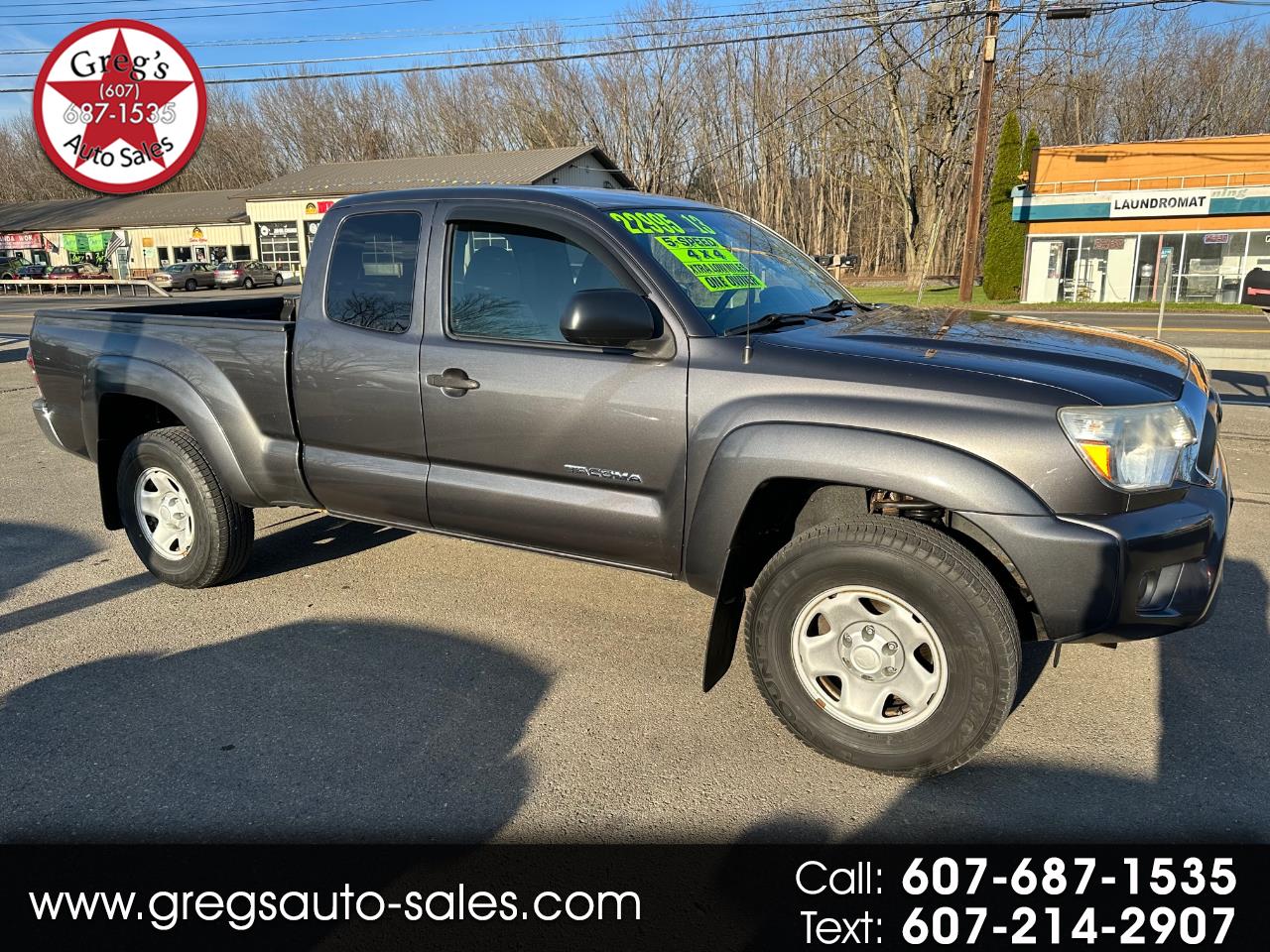 Used 2013 Toyota 4WD Access Cab I4 MT (Natl) for Sale in Owego