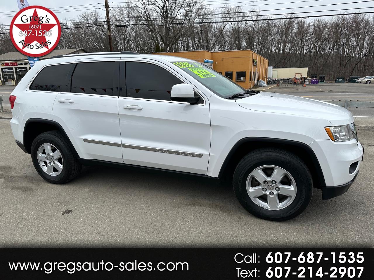 Used 2013 Jeep Grand Cherokee 4WD 4dr Laredo for Sale in Owego NY 13827