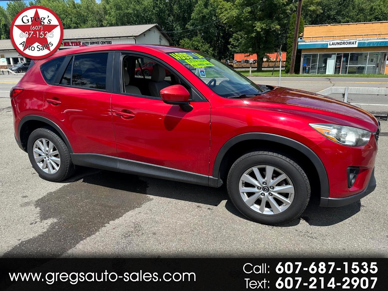 Used 2014 Mazda CX5 AWD 4dr Auto Touring for Sale in Owego NY 13827
