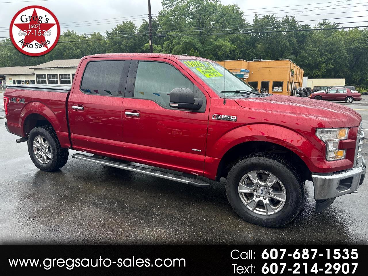 2017 Ford F-150 XLT 4WD SuperCrew 5.5' Box
