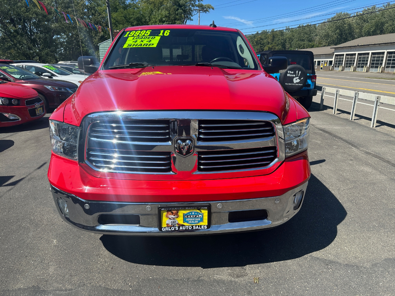 RAM 1500 4WD Crew Cab 140.5" Big Horn 2016 RAM 1500 4WD Crew Cab 140.5" Big Horn 2016
