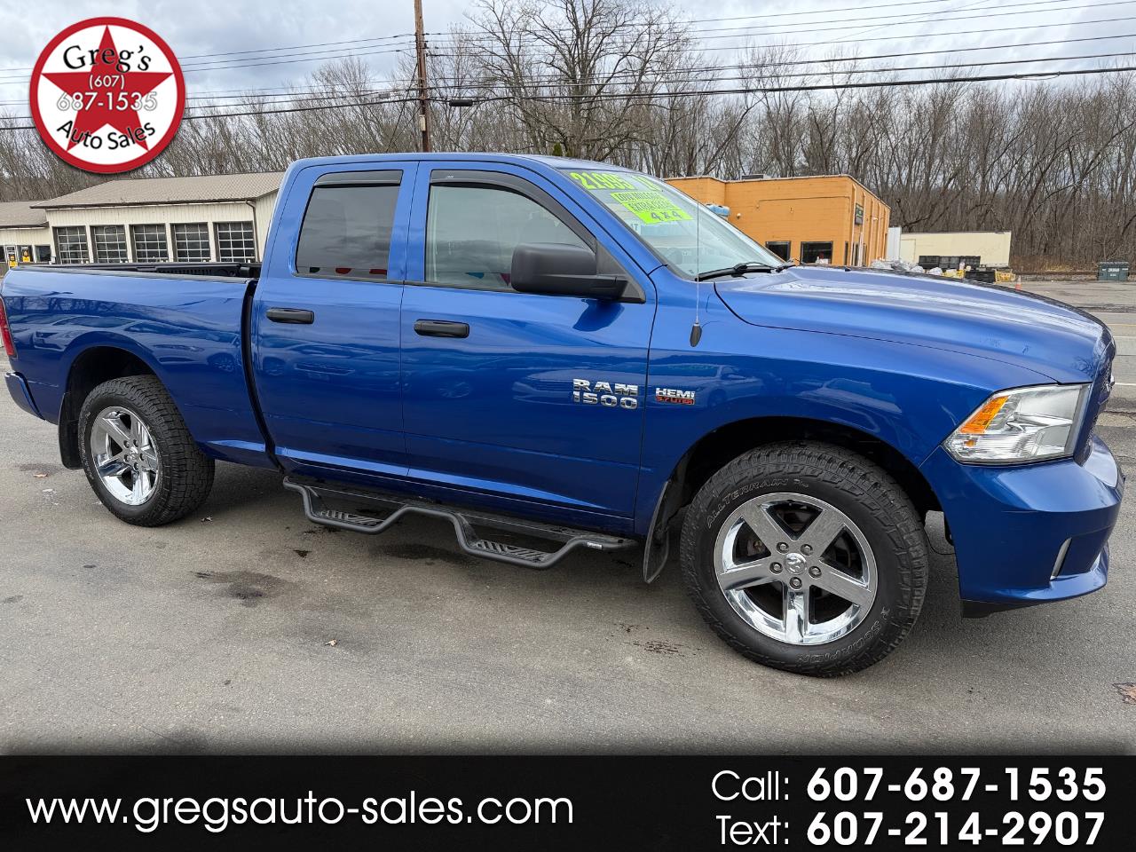 2018 RAM 1500 Express 4x4 Quad Cab 6'4" Box